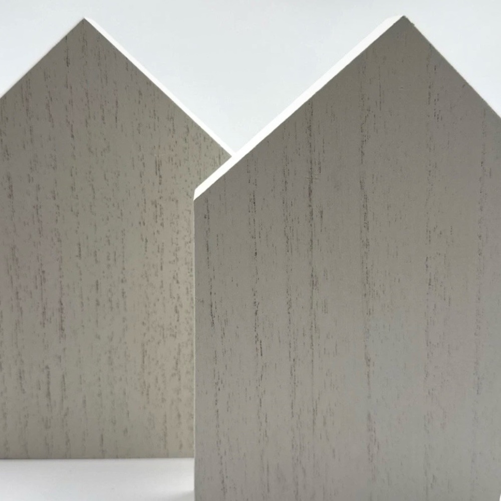 NWT Chalk Couture 7" Wooden 2  Pack House  Cutouts
